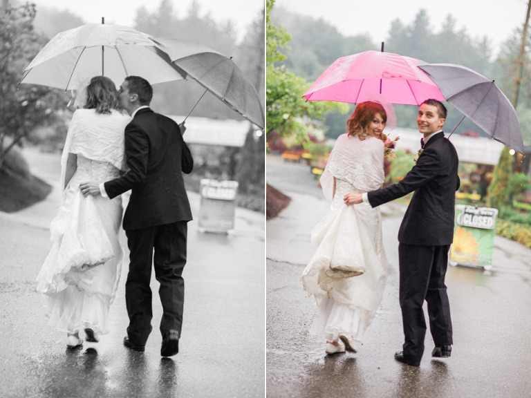 umbrella wedding ideas rain