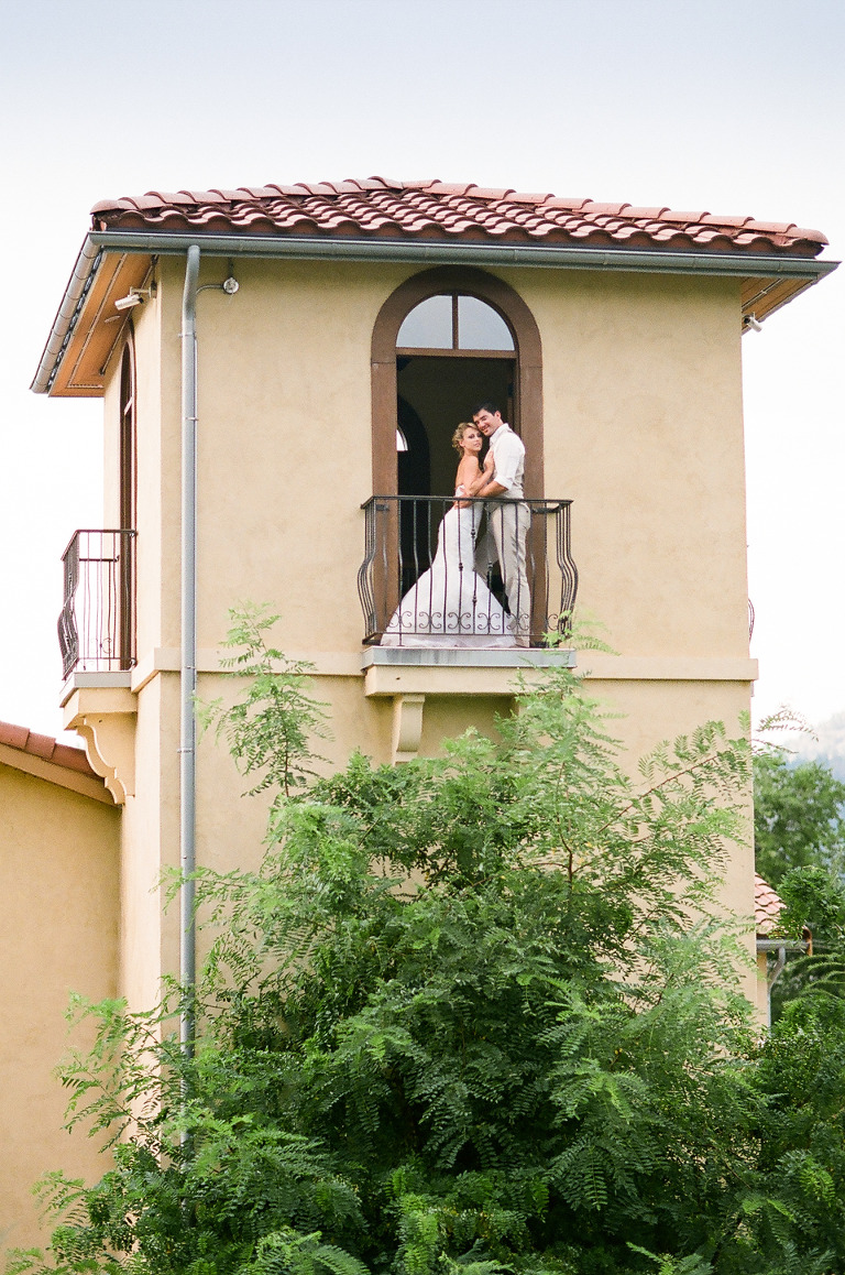 la stella winery tower wedding