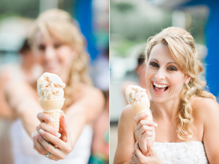 wedding icecream photo ideas