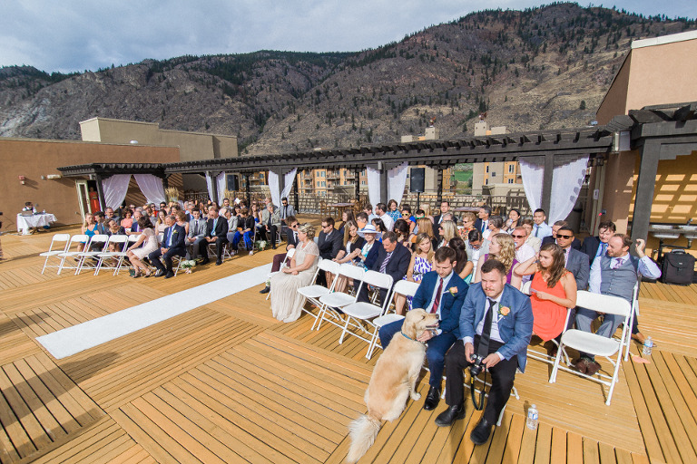 Wedding Ceremony Venue Spirit Ridge Resort & Spa roof