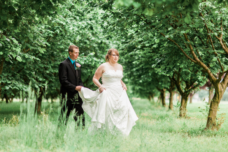 vancouver orchard wedding